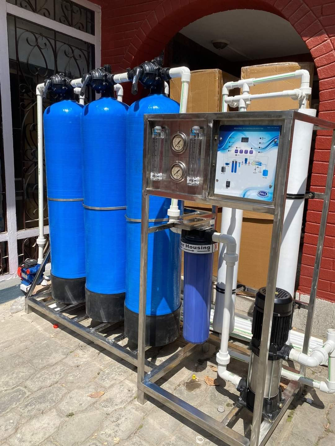 Industrial RO 1000 Lph for Mineral Water Plant -Trade Nepal