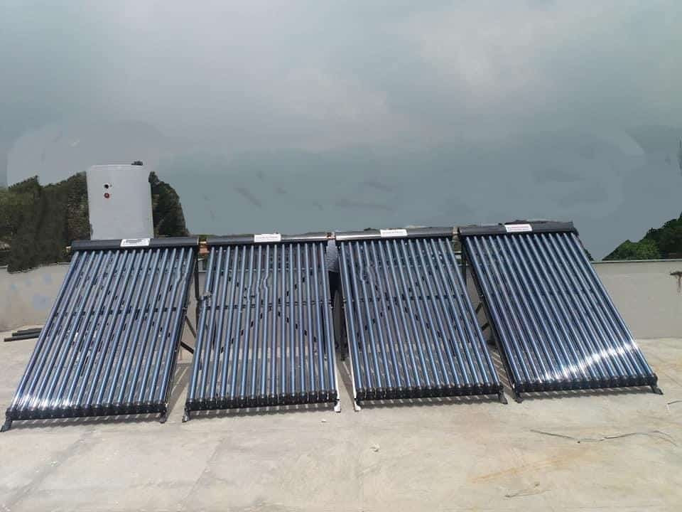 Peaksun Heat Tube Solar Water Heater 600ltr. for snow area hill side-Trade Nepal